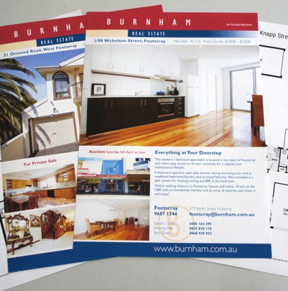 Property Booklet, Flyers & Direct Mail
