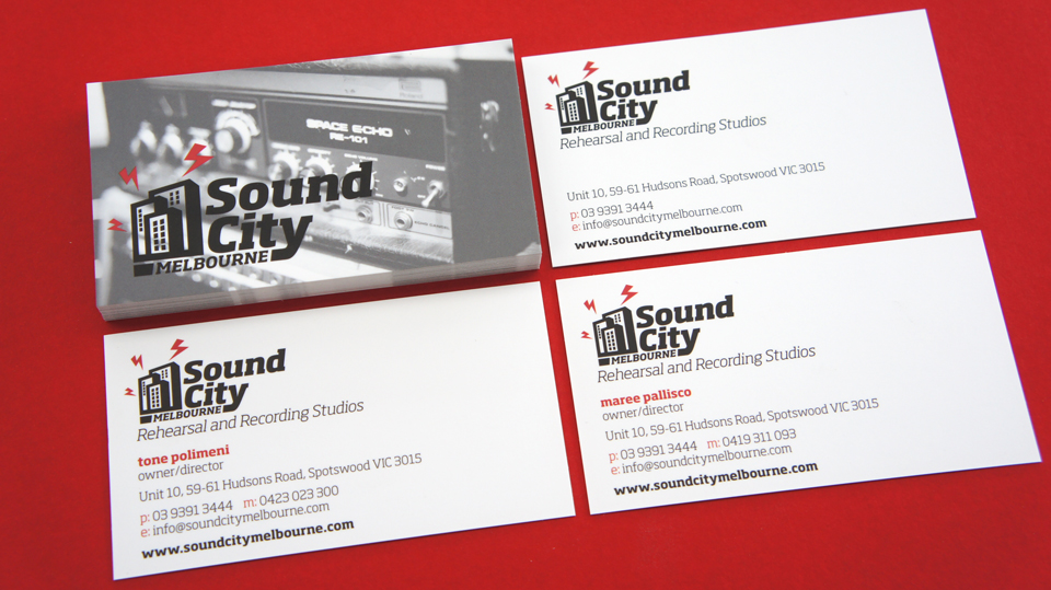 Sound-City-Melbourne-rehearsal-studio-business-cards-graphic-design-melbourne